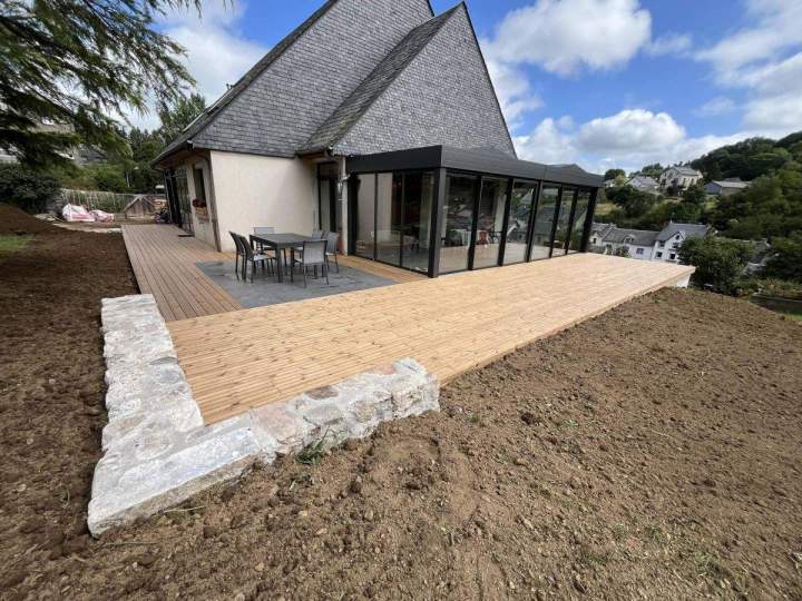 Aménagement de terrasse Lempdes