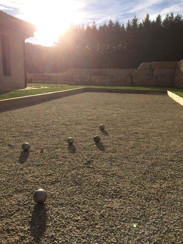 Création de terrain de pétanque Lempdes
