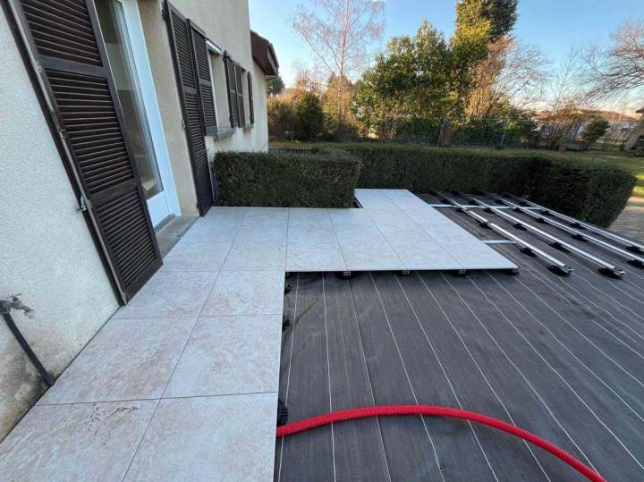 Terrasse moderne Lempdes