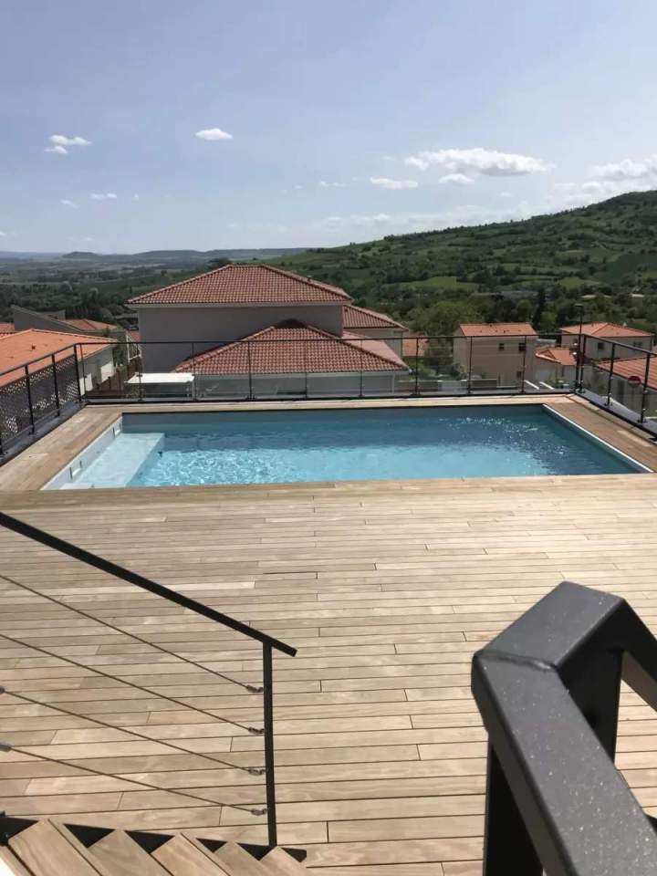 Réalisation de terrasse extérieure Lempdes