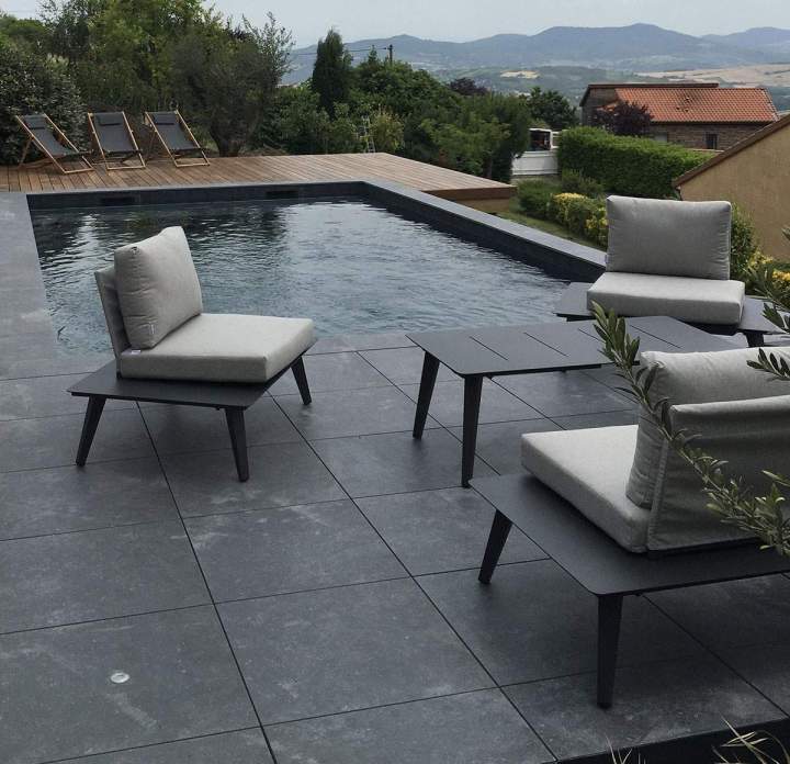 Pose de dalles Lempdes