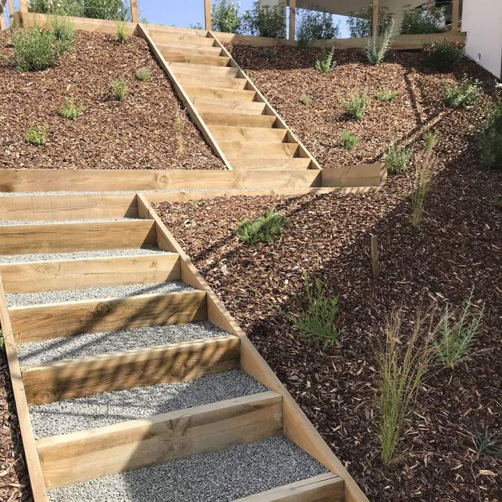 Aménagement de cours Lempdes