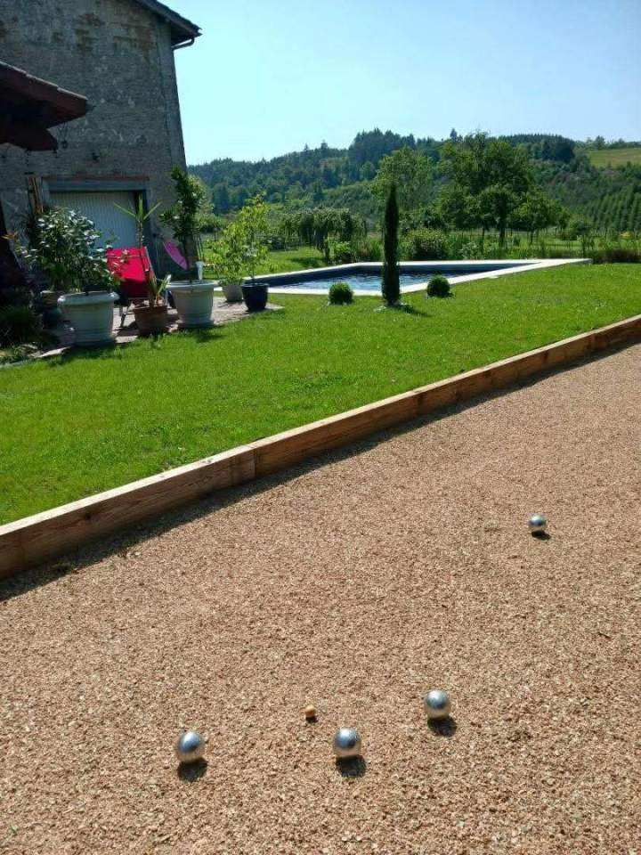 Construction de terrain de pétanque Lempdes